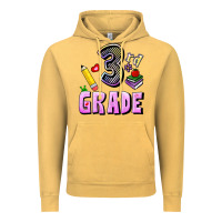 Vintage Mustard Third Grade Vintage Hoodie - RanaPortraitStore