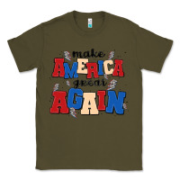 Army Green make america great again Classic Tee - MaliasSmallBusiness