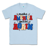 Dusty Blue make america great again Classic Tee - MaliasSmallBusiness