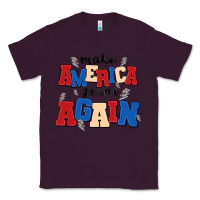 Plum make america great again Classic Tee - MaliasSmallBusiness