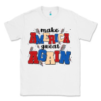 White make america great again Classic Tee - MaliasSmallBusiness