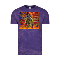 Cloud Purple Western Firefighter With American Vintage Tee - LillyAllenDesigns