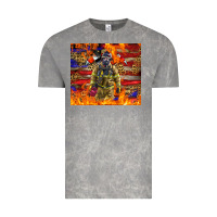 Cloud Rock Western Firefighter With American Vintage Tee - LillyAllenDesigns