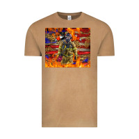 Vintage Camel Western Firefighter With American Vintage Tee - LillyAllenDesigns