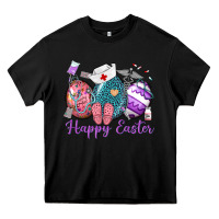 Black happy easter eggs nurse n Heavy Core Tee - Neo Western
