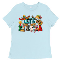 Baby Blue Let's fiesta Ladies Tee - CTS Tumbler Store