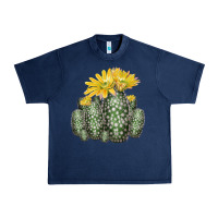 Navy texas rainbow cactus Urban Heavy Tee - LillyAllenDesigns
