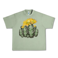 Oil Green texas rainbow cactus Urban Heavy Tee - LillyAllenDesigns