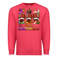 Cardinal happy hallothanksmas football Premium Sweatshirt - texasbilliewilder