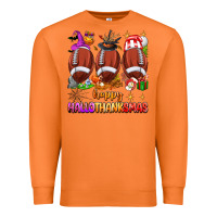 Carrot happy hallothanksmas football Premium Sweatshirt - texasbilliewilder
