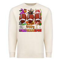 Sandshell happy hallothanksmas football Premium Sweatshirt - texasbilliewilder