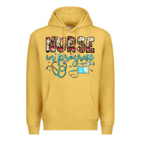 Antique Gold nurse in progress Premium Hoodie - JahusDesignShop