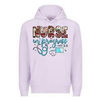 Lilac nurse in progress Premium Hoodie - JahusDesignShop