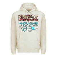 Oatmeal Heather nurse in progress Premium Hoodie - JahusDesignShop