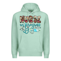 Seafoam nurse in progress Premium Hoodie - JahusDesignShop