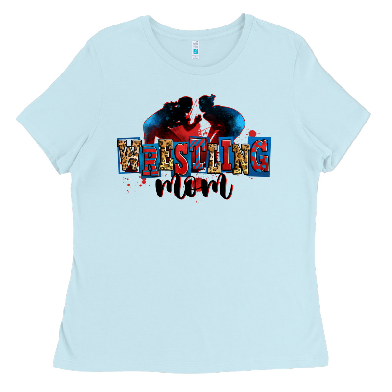 Wrestling Mom Ladies Tee by Zillion Design Studio | Teevron