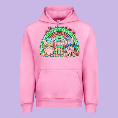 Easter Gnomes Rainbow Urban Hoodie Designed By Oliviacreatesart