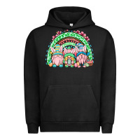 Pigment Black Easter gnomes rainbow Urban Hoodie - OliviaCreatesArt