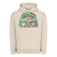 Pigment French Oak Easter gnomes rainbow Urban Hoodie - OliviaCreatesArt