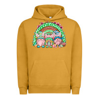 Pigment Peanut Butter Easter gnomes rainbow Urban Hoodie - OliviaCreatesArt