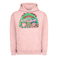 Pigment Salmon Easter gnomes rainbow Urban Hoodie - OliviaCreatesArt