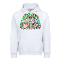 White Easter gnomes rainbow Urban Hoodie - OliviaCreatesArt
