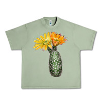 Oil Green texas rainbow cactus Urban Heavy Tee - LillyAllenDesigns