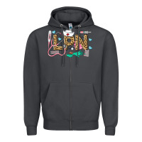 Smoke LPN Certified Nursing Assistant Zipper Hoodie - LillyAllenDesigns