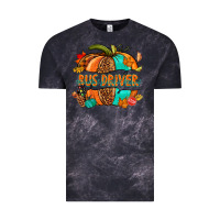 Cloud Black bus driver pumpkin Vintage Tee - NancyCooperArtShop