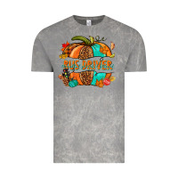 Cloud Rock bus driver pumpkin Vintage Tee - NancyCooperArtShop