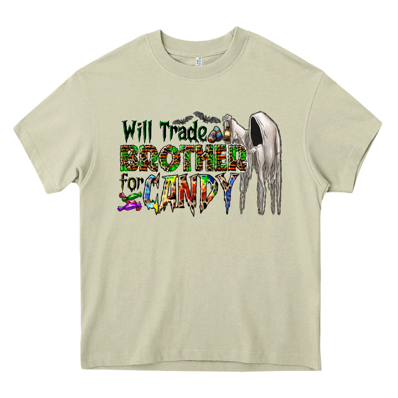 Will Trade Brother For Candy Heavy Core Tee by CowhideDigitalArt | Teevron