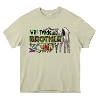 Mossy will trade brother for candy Heavy Core Tee - CowhideDigitalArt