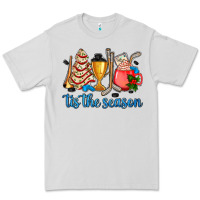 Dove Grey tis the season hockey and Christmas Premium Tee - AdoDesignShop