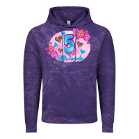 Cloud Purple back to school flowers fifth grade 3200x2400 Vintage Hoodie - AdoDesignShop