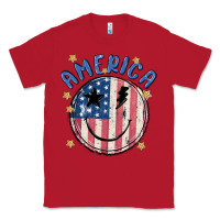 Red America Classic Tee - MaliasSmallBusiness