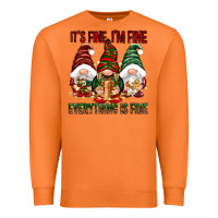 Carrot It's fine i'm fine everything is fine Premium Sweatshirt - NancyCooperArtShop
