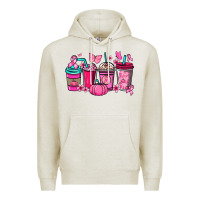 Oatmeal Heather Cancer coffee cups Cancer Awareness Premium Hoodie - HowdyJamesFarm