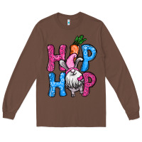 Chestnut Easter hip hop gnome Long Sleeve Tee - NancyCooperArtShop