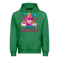 Emerald hello valentine valentines day coffee mug Urban Hoodie - FaDigitalArtStudio