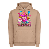 Pigment Burro hello valentine valentines day coffee mug Urban Hoodie - FaDigitalArtStudio