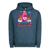 Pigment Midnight Navy hello valentine valentines day coffee mug Urban Hoodie - FaDigitalArtStudio