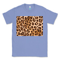 Colony Blue leopard background gold 3200x2400 Classic Tee - AdoDesignShop