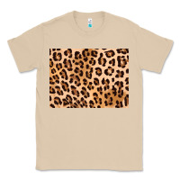 Mushroom leopard background gold 3200x2400 Classic Tee - AdoDesignShop