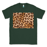 Sports Green leopard background gold 3200x2400 Classic Tee - AdoDesignShop