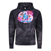 Cloud Black back to school flowers sixth grade 3200x2400 Vintage Hoodie - AdoDesignShop