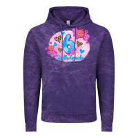 Cloud Purple back to school flowers sixth grade 3200x2400 Vintage Hoodie - AdoDesignShop