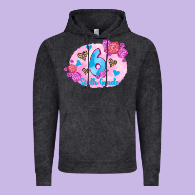 Back To School Flowers Sixth Grade 3200x2400 Vintage Hoodie Designed By Adodesignshop