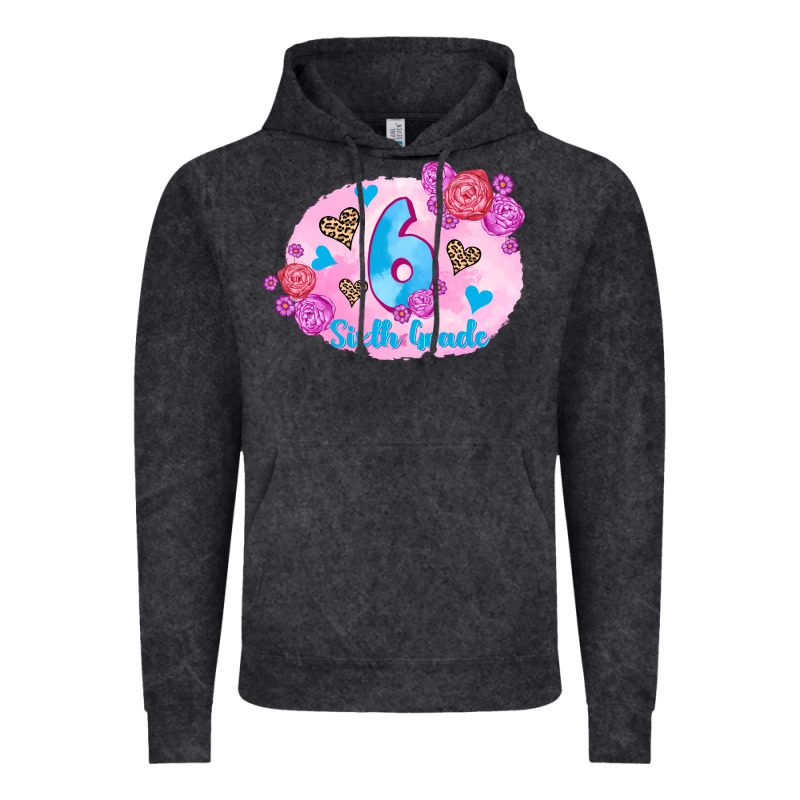 Back To School Flowers Sixth Grade 3200x2400 Vintage Hoodie by AdoDesignShop | Teevron