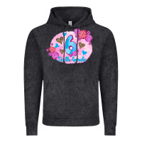 Vintage Black back to school flowers sixth grade 3200x2400 Vintage Hoodie - AdoDesignShop