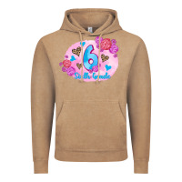 Vintage Coffee back to school flowers sixth grade 3200x2400 Vintage Hoodie - AdoDesignShop